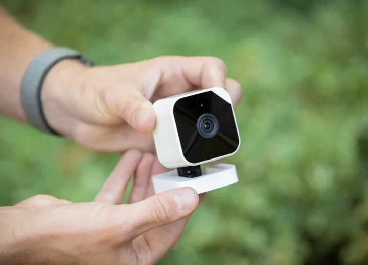 Abode Cam 2 indoor and outdoor security camera front view