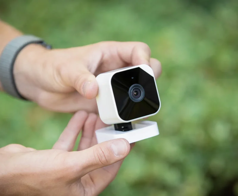 Abode Cam 2 indoor and outdoor security camera front view