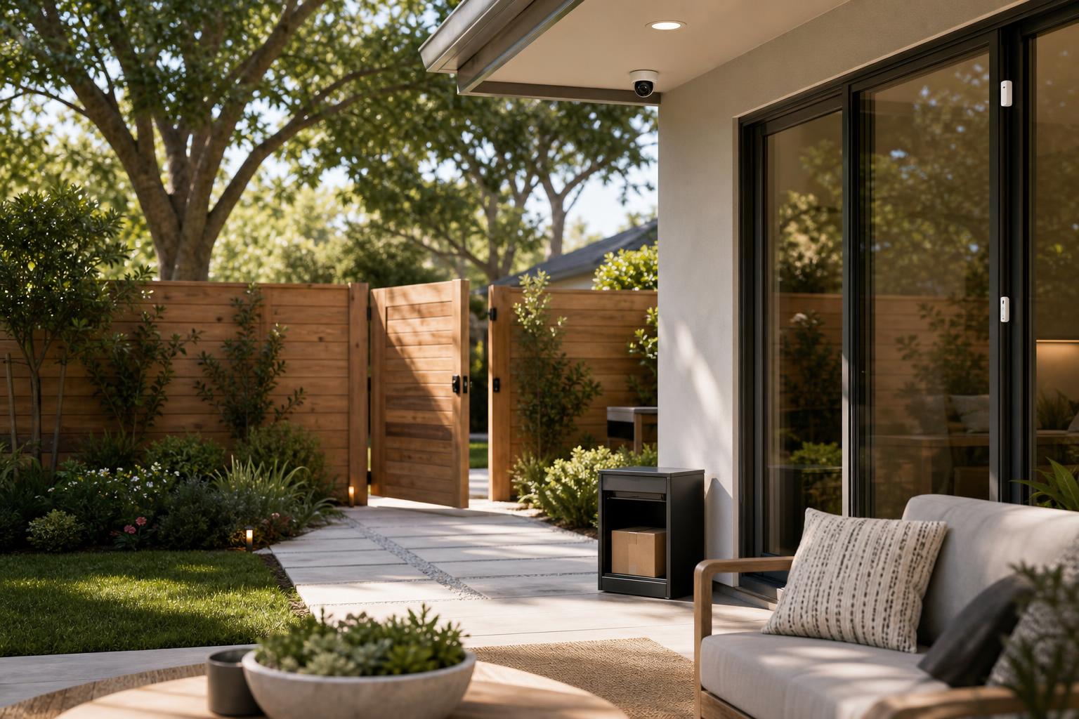 Backyard Security 2026: Gates, Patio Doors, Cameras, and Smart Lighting